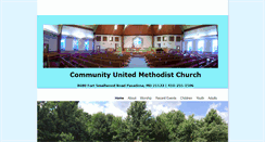 Desktop Screenshot of communityumcpasadena.org